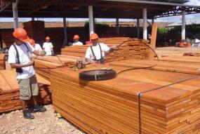 workers in wood factory peru community owned.