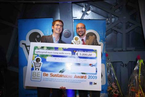 Be Sustainable award for FSC Belgium