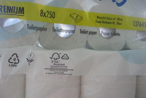 FSC toilet paper