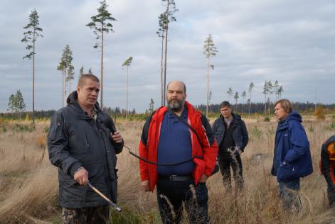 field visit workshop on sanitary logging by FSC and GP Russia