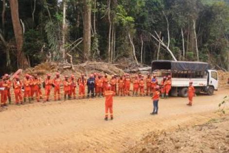 Health and security training of GAW forest workers