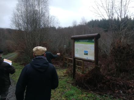 info panel forest reserve Habay