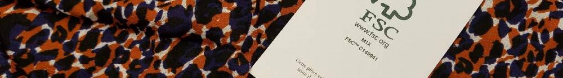 FSC certified textile