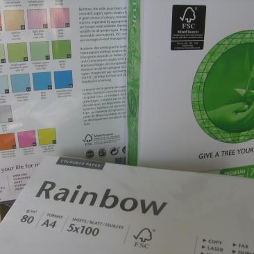 FSC certified paper products