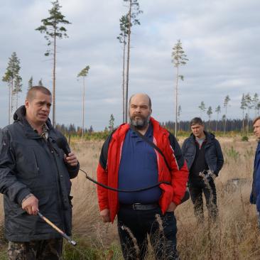 field visit workshop on sanitary logging by FSC and GP Russia