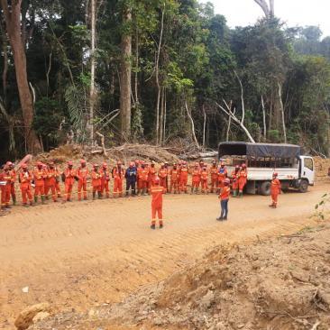 Health and security training of GAW forest workers