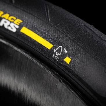 pirelli race bike tire closup